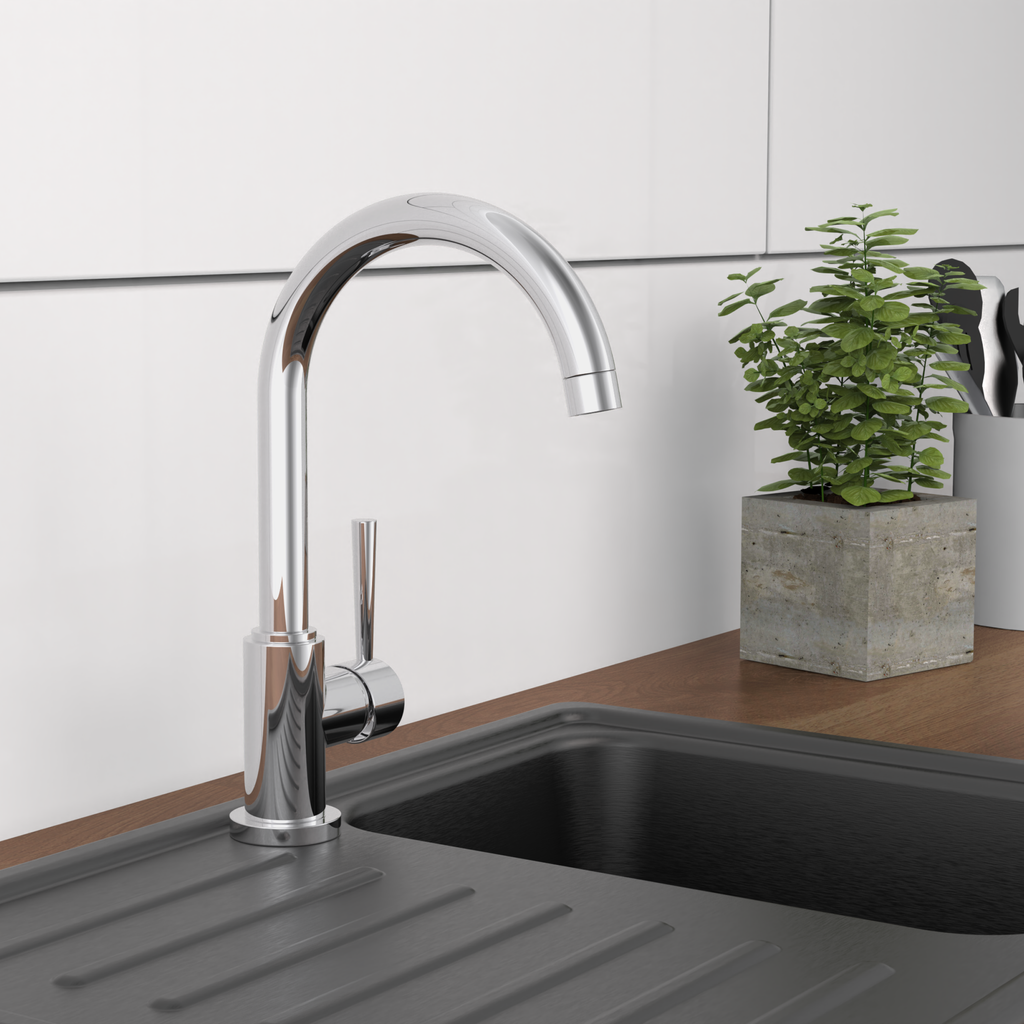 Robinet cuisine Schütte CORNWALL chromé