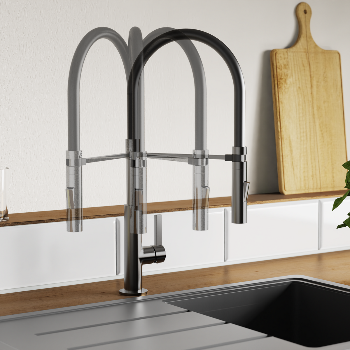 Robinet douchette Instmaier NOVA anthracite