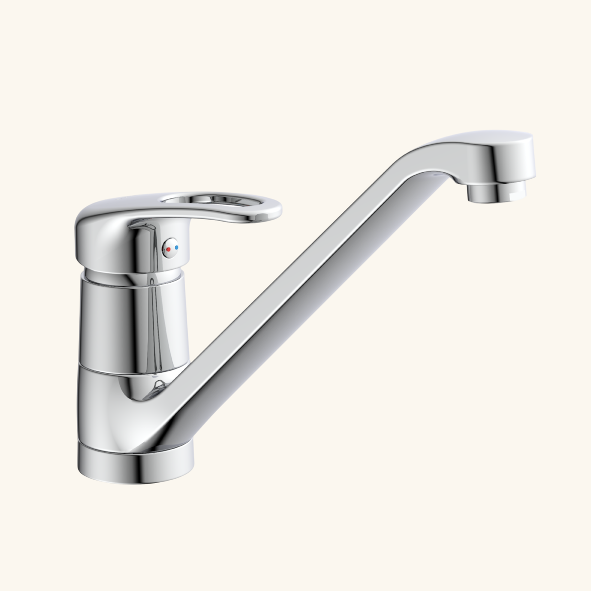 Robinet mitigeur cuisine chromé Schütte GRANDE