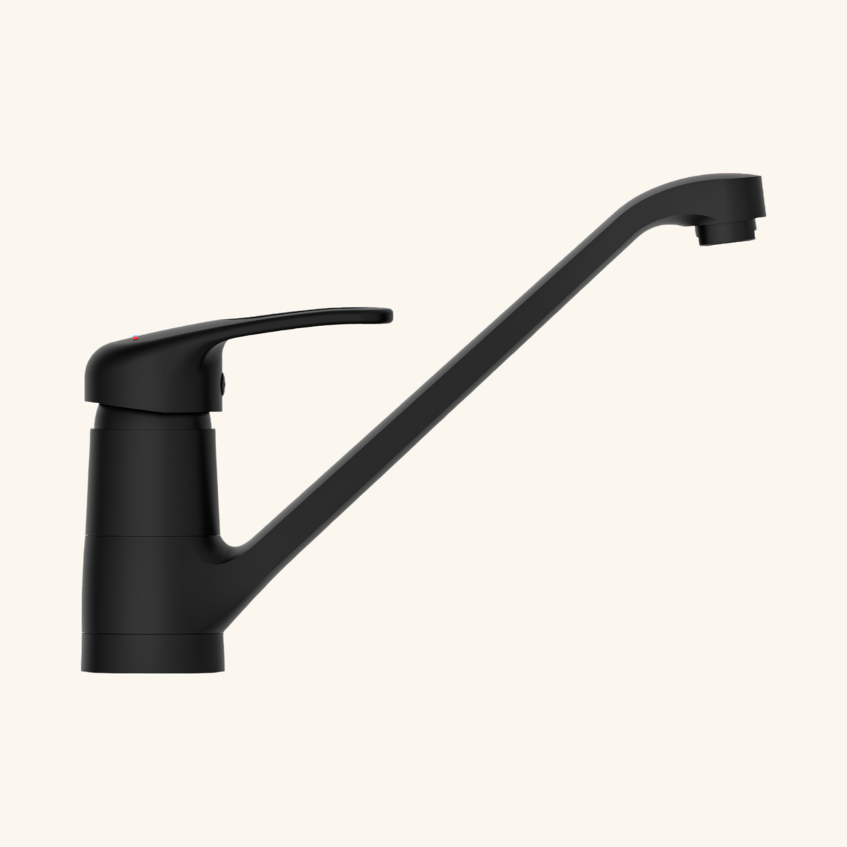 Robinet mitigeur cuisine noir mat Schütte GRANDE