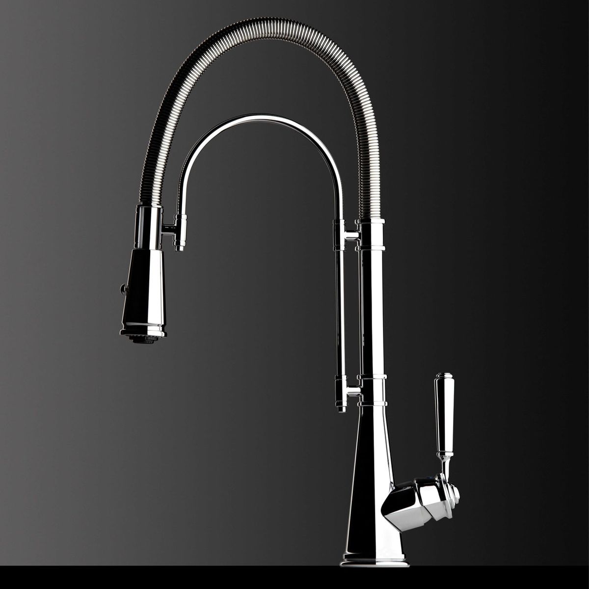 Robinet douchette vintage chromé Chambord MALO