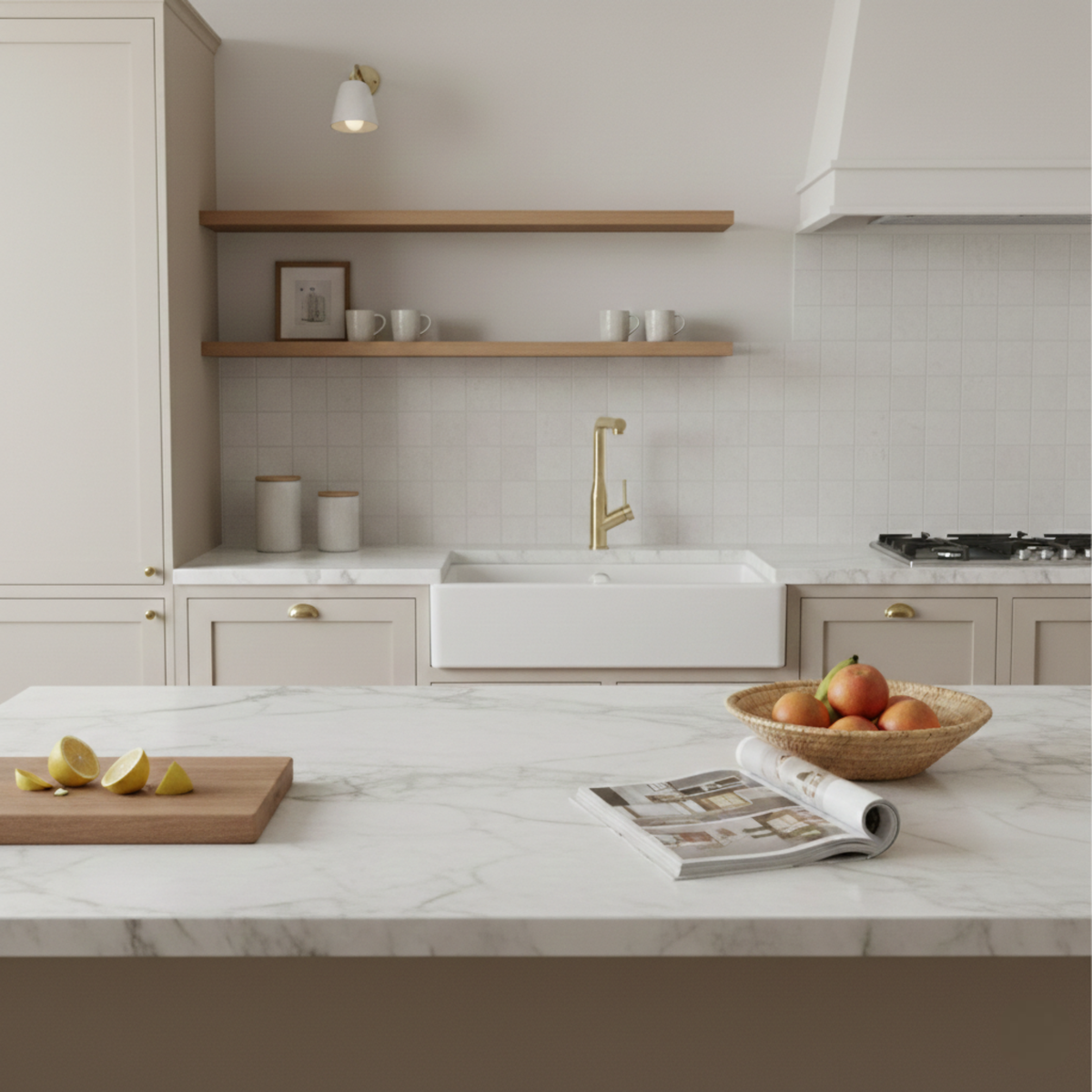Robinet douchette Luisina inox PVD doré ARCHIE
