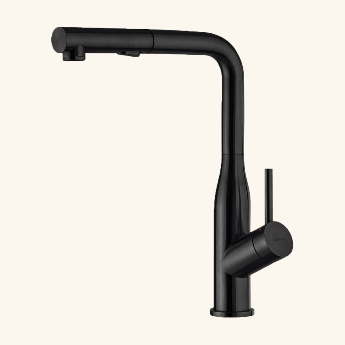 Robinet douchette Luisina inox PVD noir mat ARCHIE