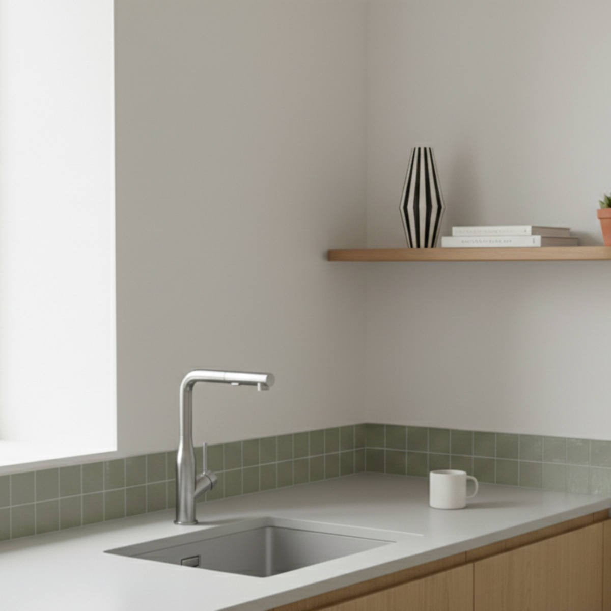 Robinet douchette Luisina inox massif ARCHIE