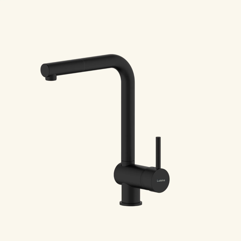 Robinet Douchette Luisina LENNY noir mat