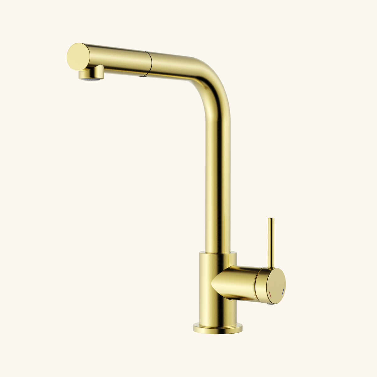 Robinet douchette inox doré MAYA