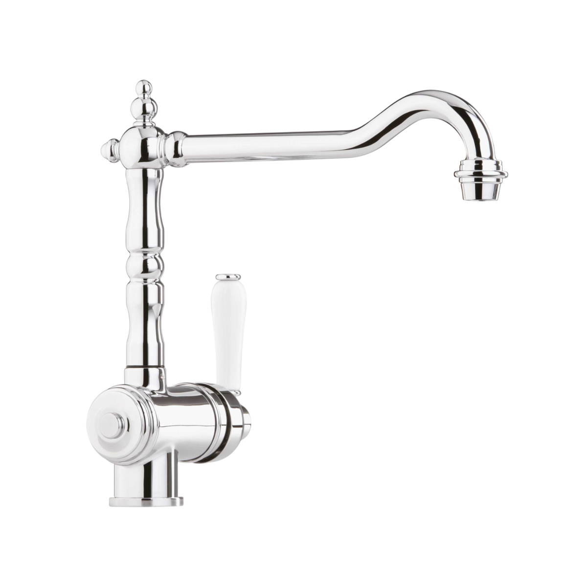 Robinet cuisine vintage chromé MARIUS
