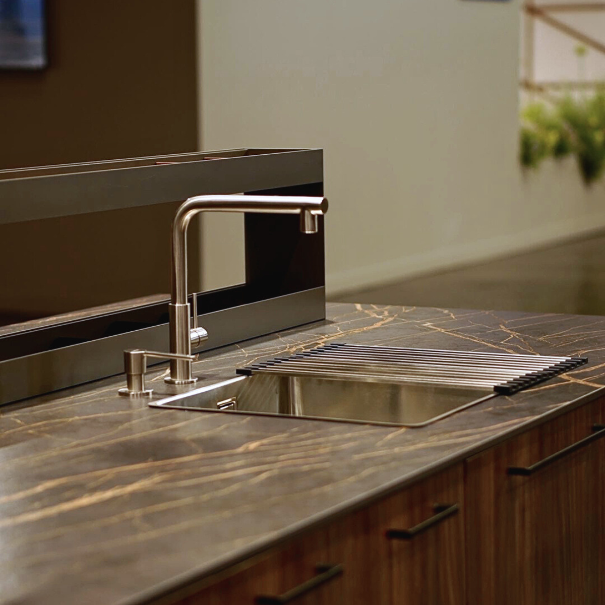 Robinet cuisine Luisina inox SARAH