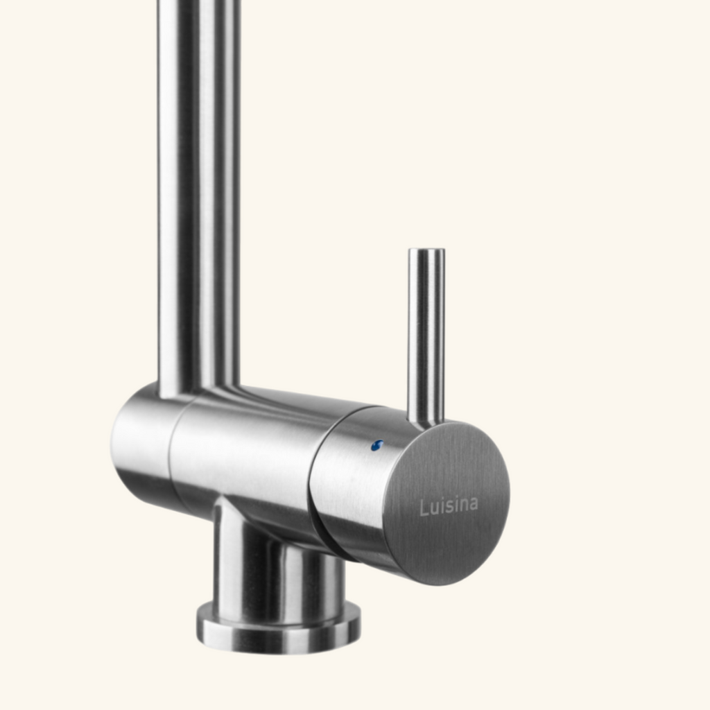 Robinet rabattable Luisina inox massif ACHILLE