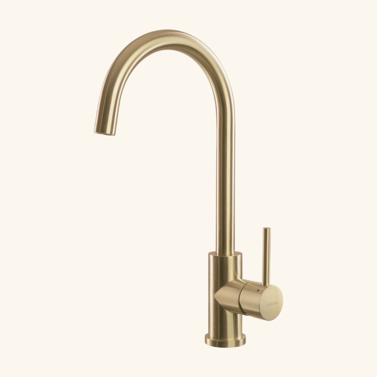Robinet Luisina inox PVD doré LUIS