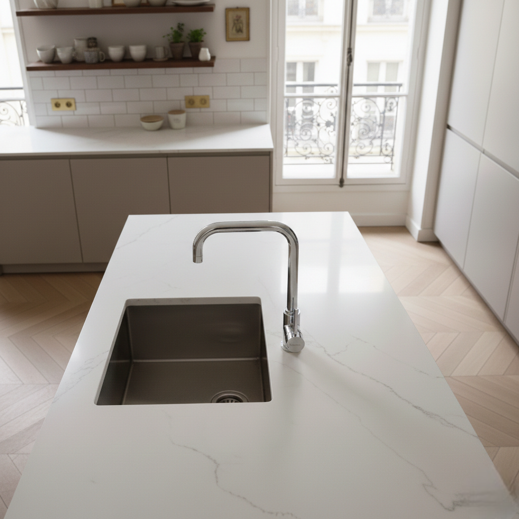 Robinet cuisine chromé Luisina CHARLIE