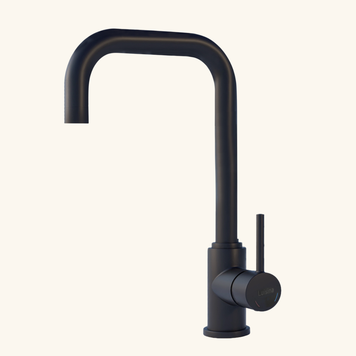 Robinet cuisine Luisina noir mat CHARLIE