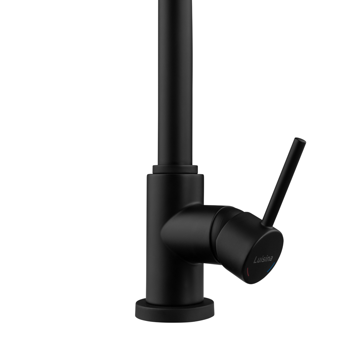 Robinet cuisine Luisina noir mat EDEN