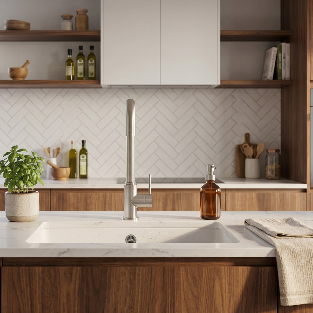 Robinet cuisine Luisina EZRA inox