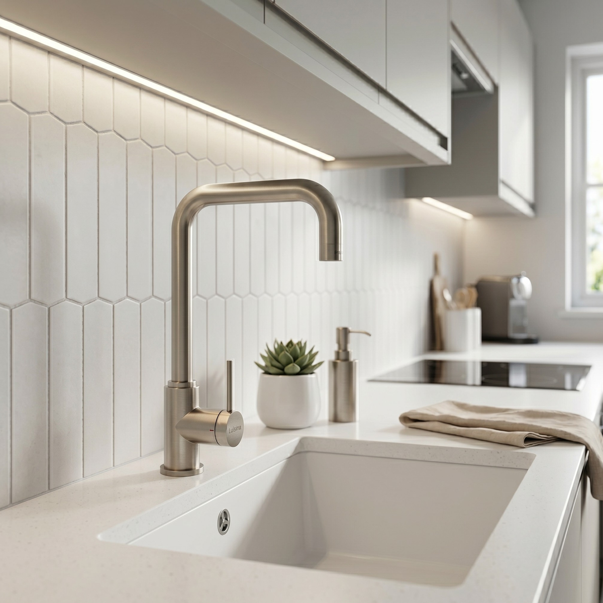 Robinet cuisine Luisina EZRA inox