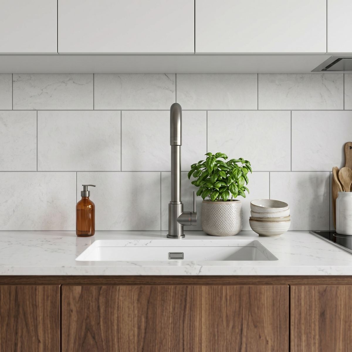 Robinet Luisina EZRA gris graphite