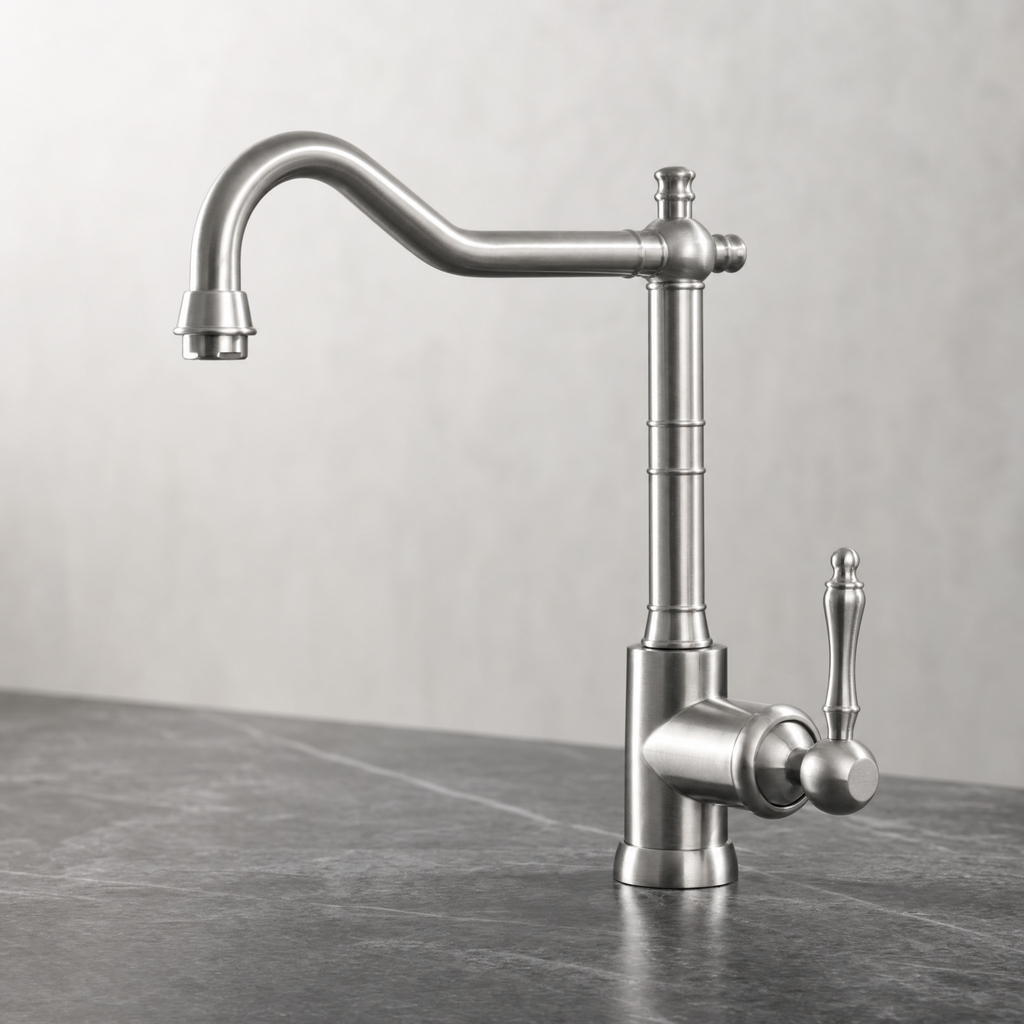 Robinet vintage inox massif Luisina GUSTAVE